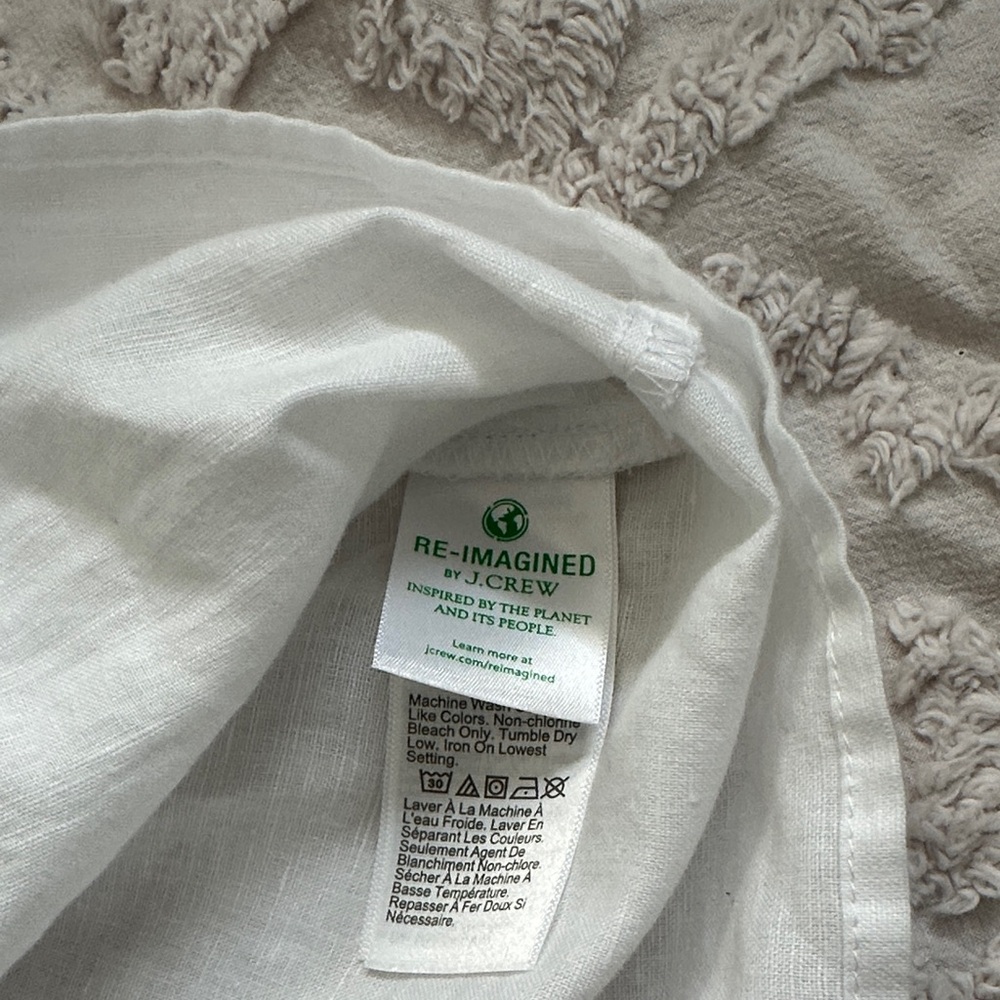 J Crew White Sleeveless Top - Picture 4 of 6